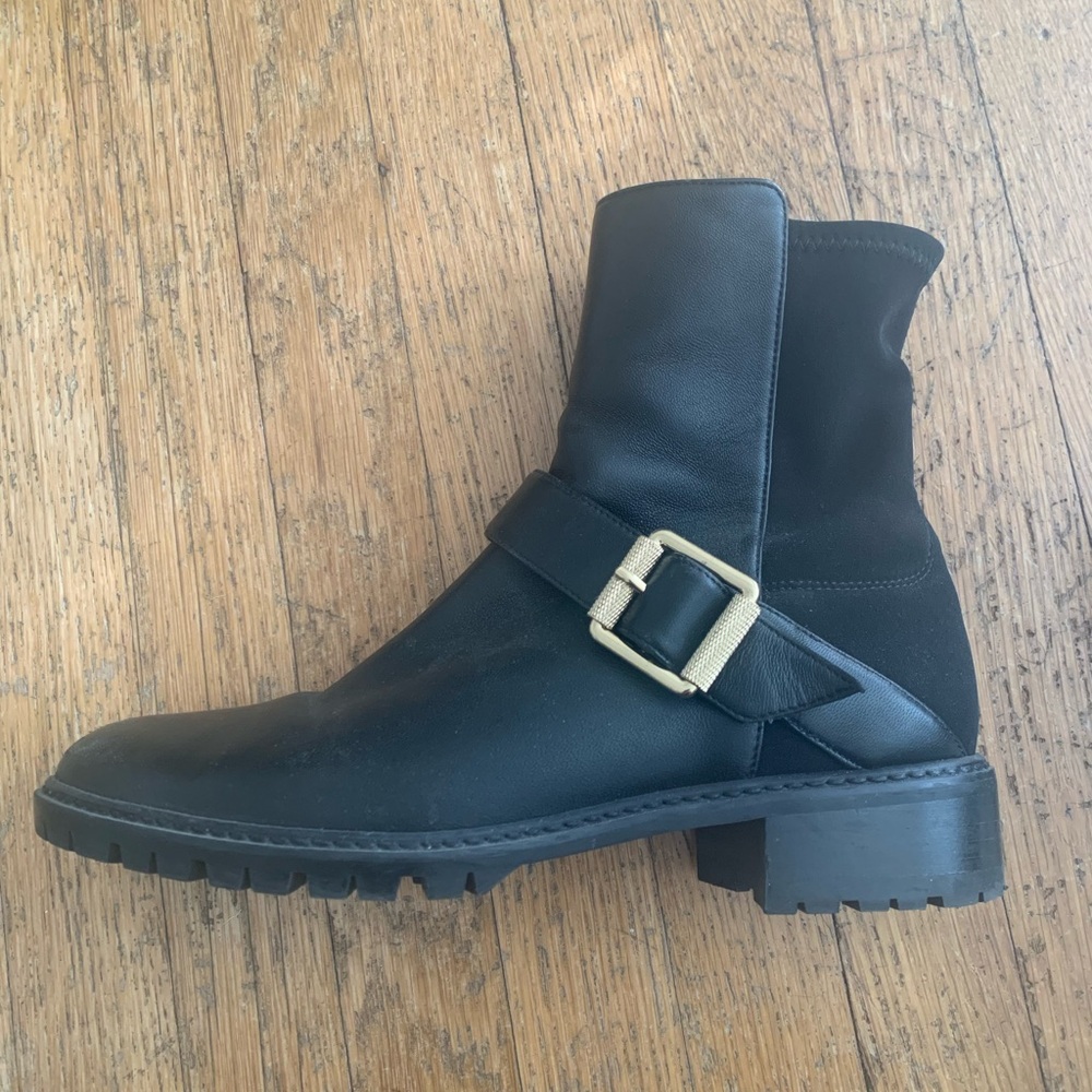 Black Leather Boots
